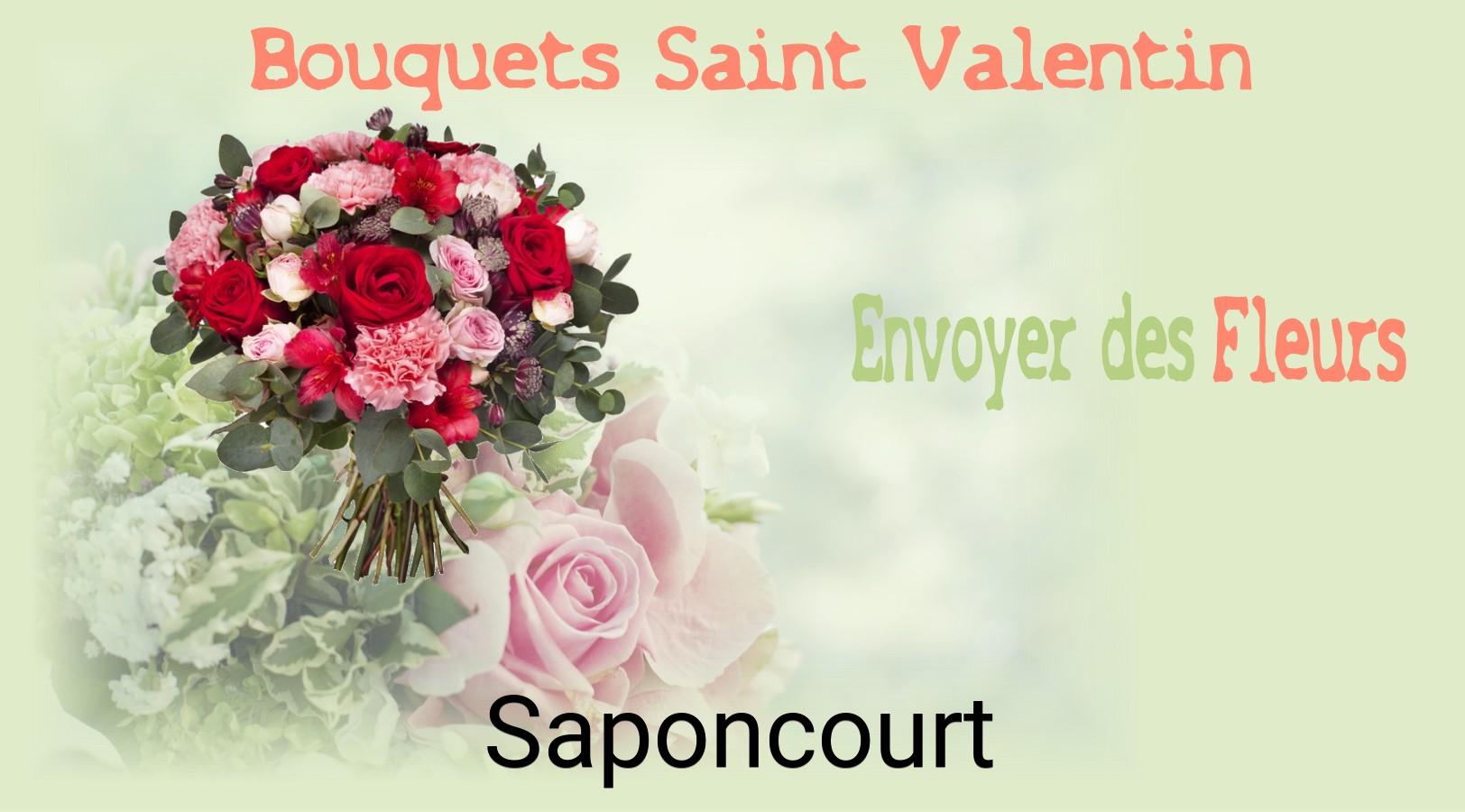 Roses de Saint-Valentin livrées à Saponcourt